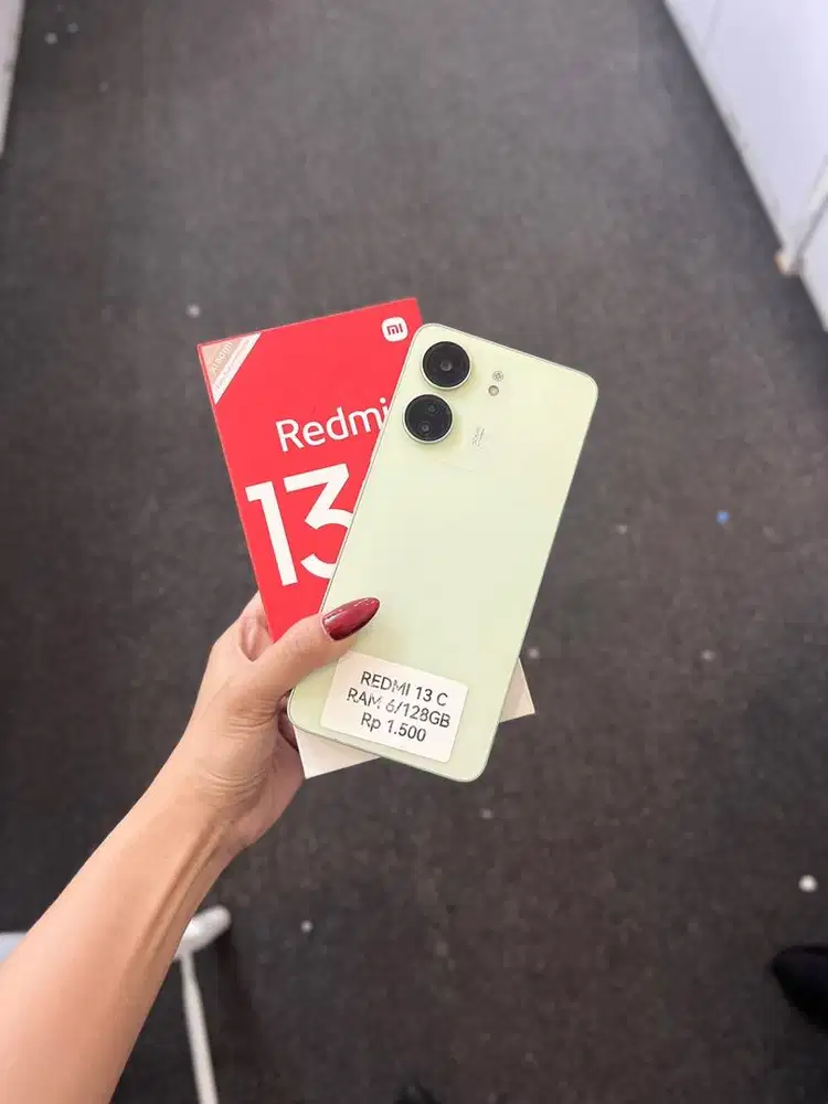 Redmi 13 C Ram 6/128GB fullset mulus nominus tt cod kredit