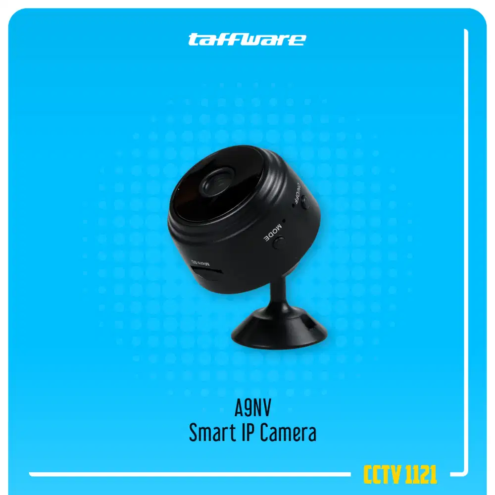 Taffware A9NV 1080P Wide Angle Nightvision Mini WiFi Smart IP Camera