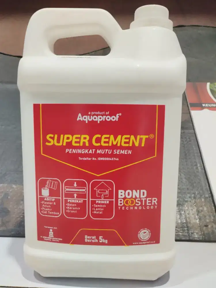 Super cement cairan untuk sambungan beton