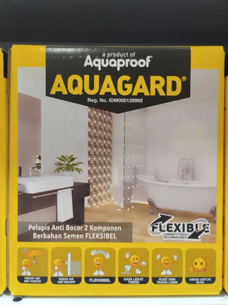 Aquagard semen pelapis bocor 2 komponen