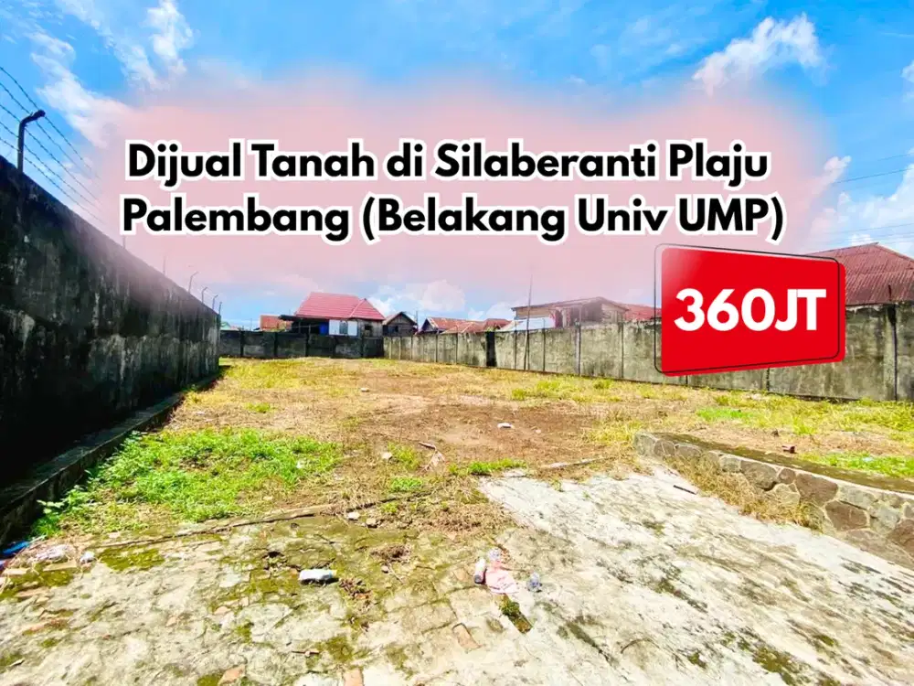 Dijual Tanah di Silaberanti Plaju Palembang