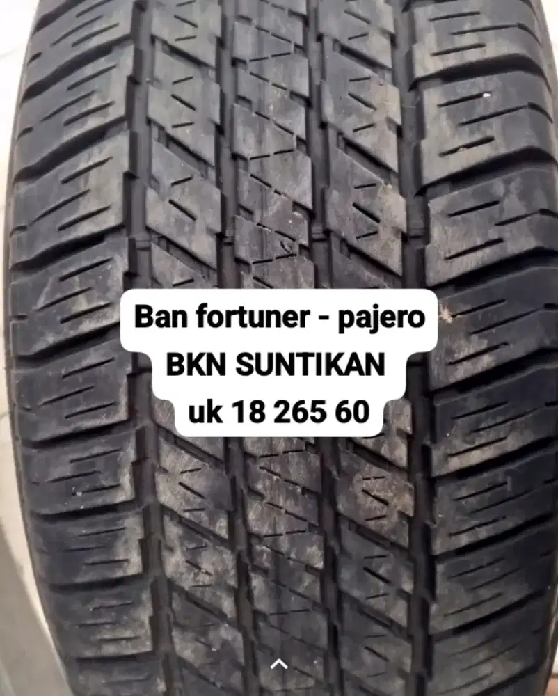 Ban fortuner BKN SUNTIKAN 18 265 60