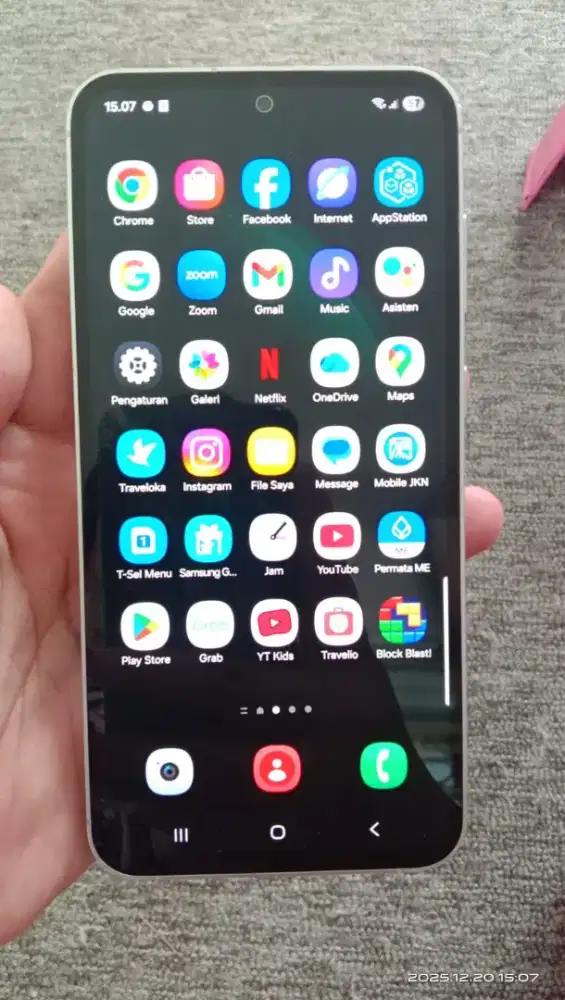 Dijual Samsung Galaxy S23 FE Bekas Warna Mint