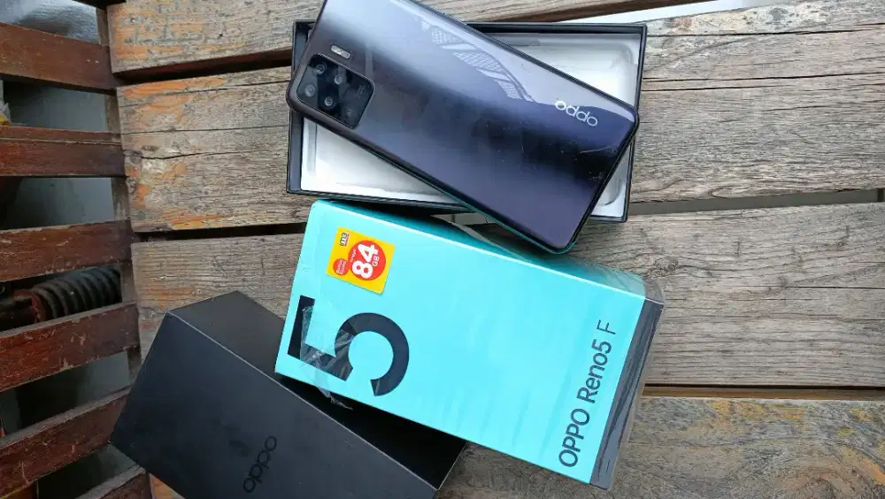 Di jual Oppo Reno 5F 8/128 lengkap