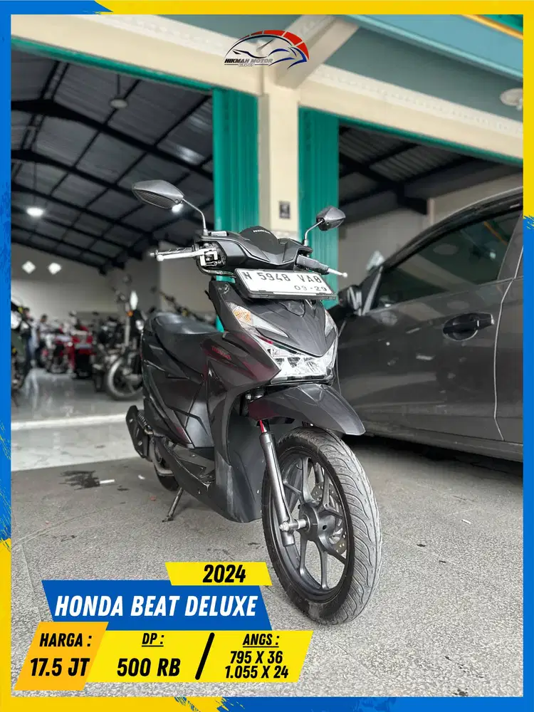 HONDA BEAT DELUXE 2024 MANTAP GASSS MASZEHH HIKMAH MOTOR KEPUH