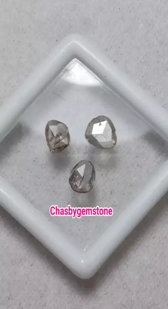 Natural belahan intan berlian banjar-Batu Permata intan banjar HQ