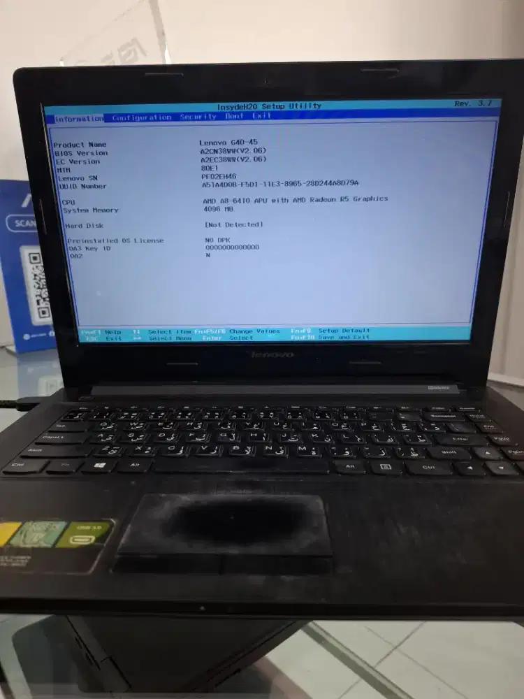 Part Lenovo G40-45 AMD A8