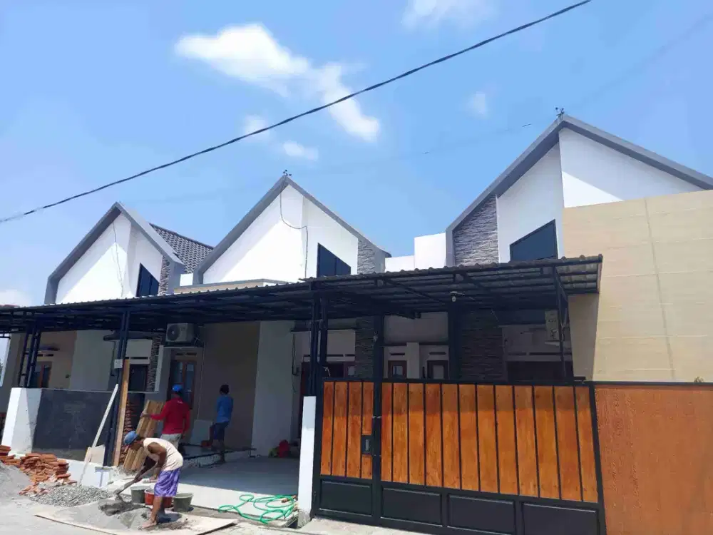 Rumah Scandinavian Kudu Baki dekat Solo Baru
