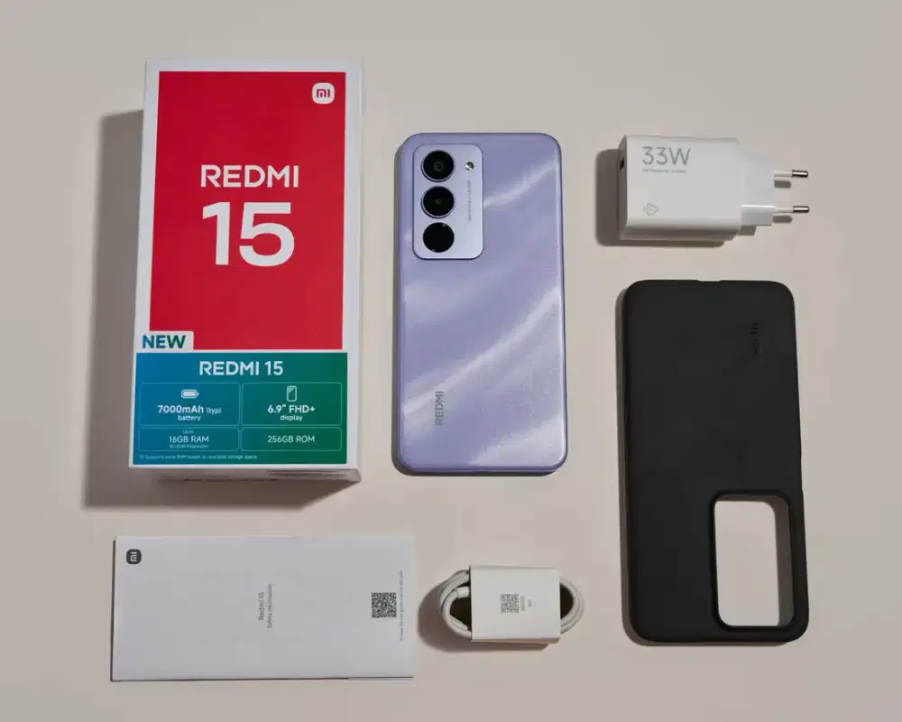 Redmi 15 Baterai 7000mAh Tahan hingga 2Hari++,Snapdragon 685 TERLARIS