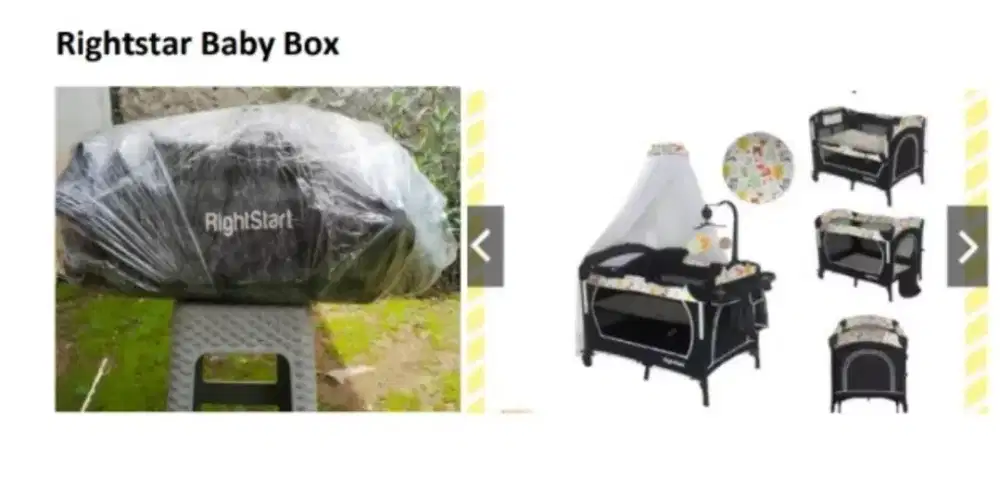 Jual cepat baby box merk rightstar