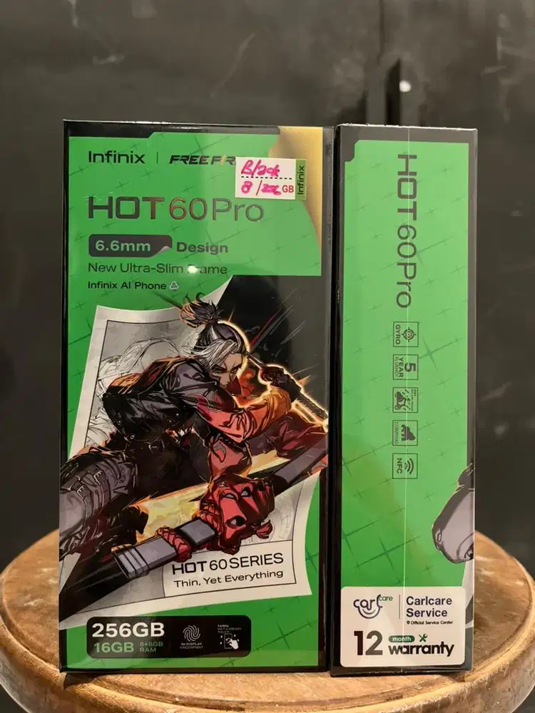 Infinix Hot 60 Pro 16GB(8+8)/256GB Termurah New Segel