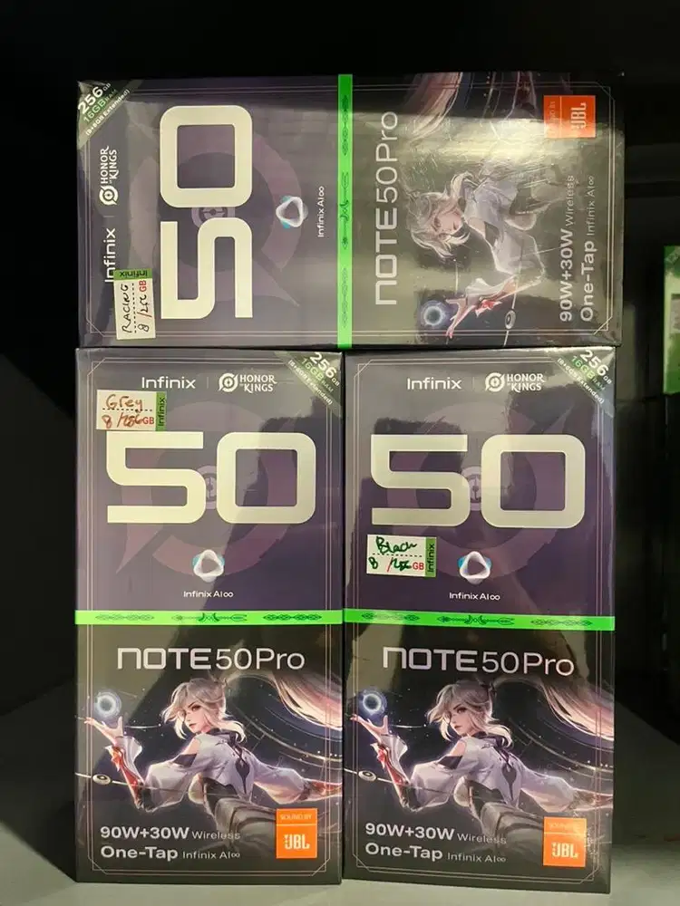 Infinix Note 50 Pro 8GB+8GB/256GB Jual Murah New Segel
