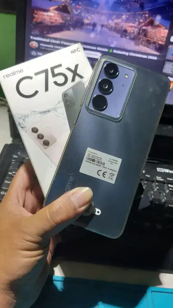 Realme C75x 8+8/128 masi garansi 10 bulan Like New Mantaab Joss