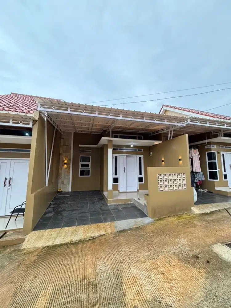 Dijual rumah 1 lantai bebas banjir dan asri di depok