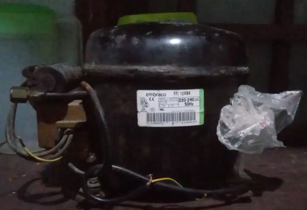 DJual Mesin Kompresor Besar 1/3 pk,Buat Kulkas Jumbo, Freezer,Chiller.