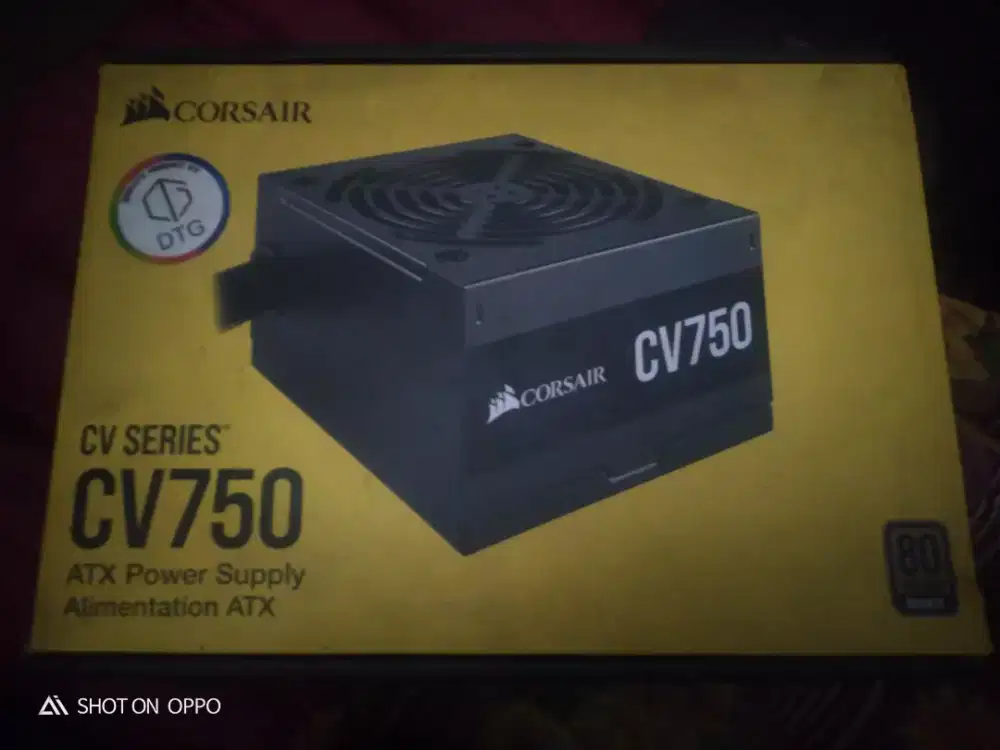 PSU Corsair cv750 80+ broze