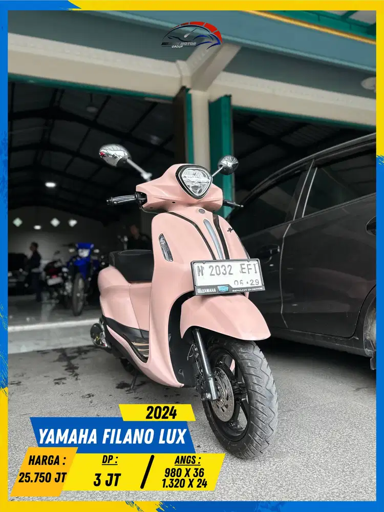 YAMAHA FILANO LUX 2024 BEKAS RASA BARU HIKMAH MOTOR KEPUH