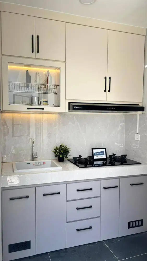 Kitchen set minimalis sidoarjo surabaya free design dan survey SDA