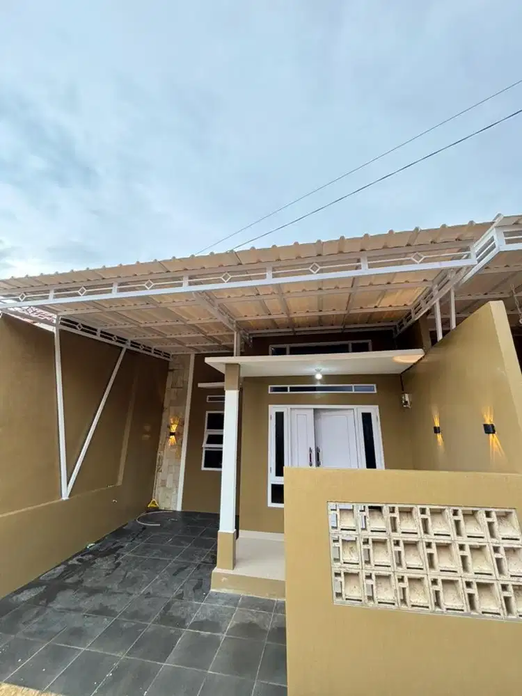 Rumah modern minimalis akses strategis di depok