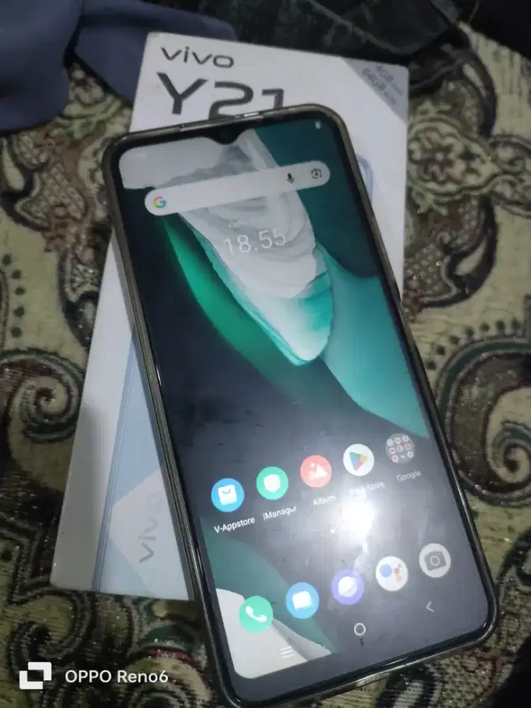 Vivo y21.. 4+1/64.. fulset murmer mawon lurr