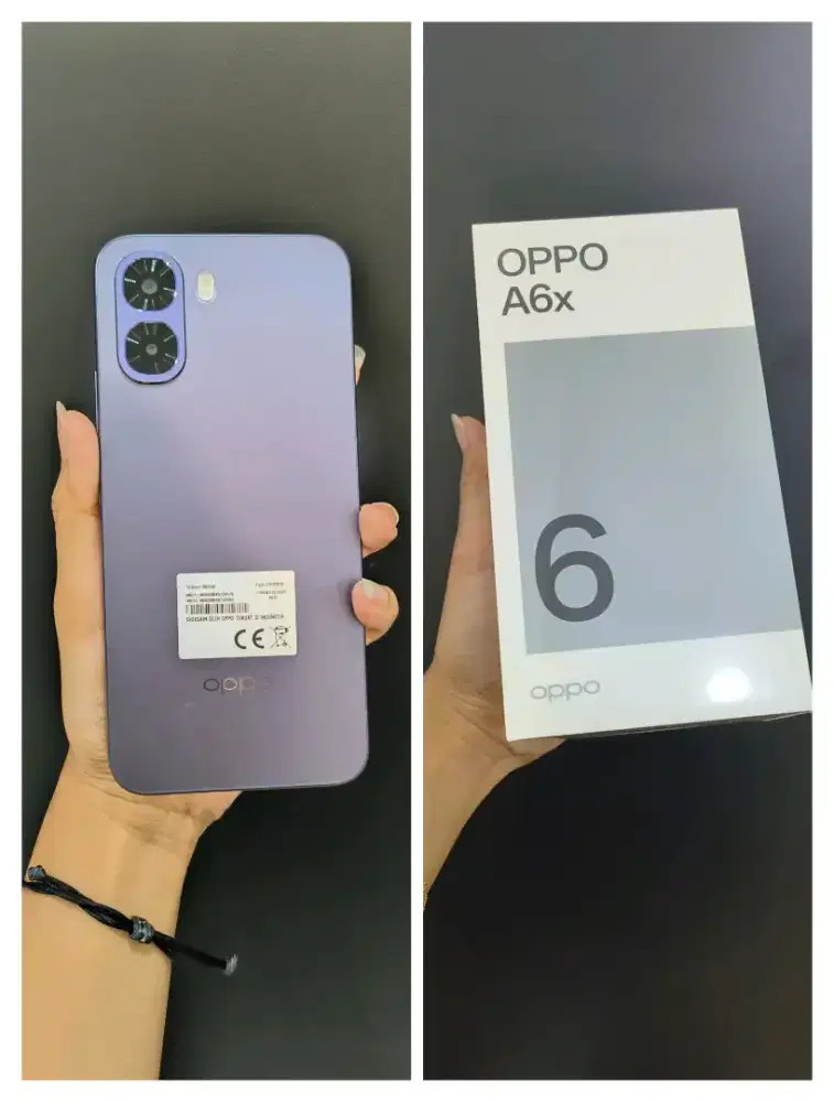 Oppo A6x 8/128 New Series Bergaransi Resmi