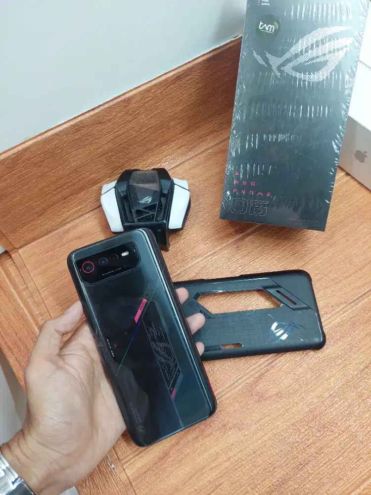 Asus Rogphone 6 256 Gb + Aeroactive Cooler Second Resmi