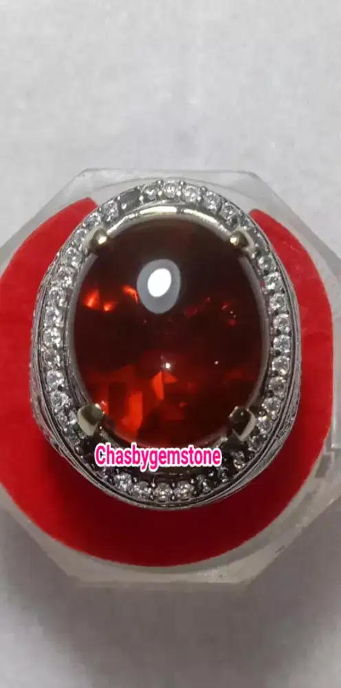 Cincin Batu Permata opal wonogiri-Batu opal wonogiri luster sadis