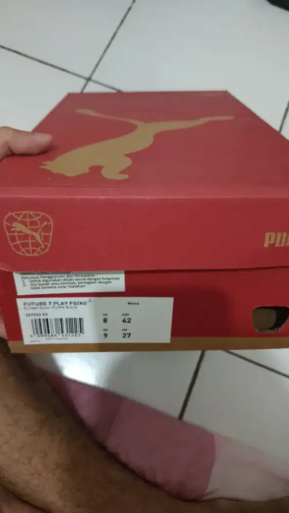 sepatu bola puma ori