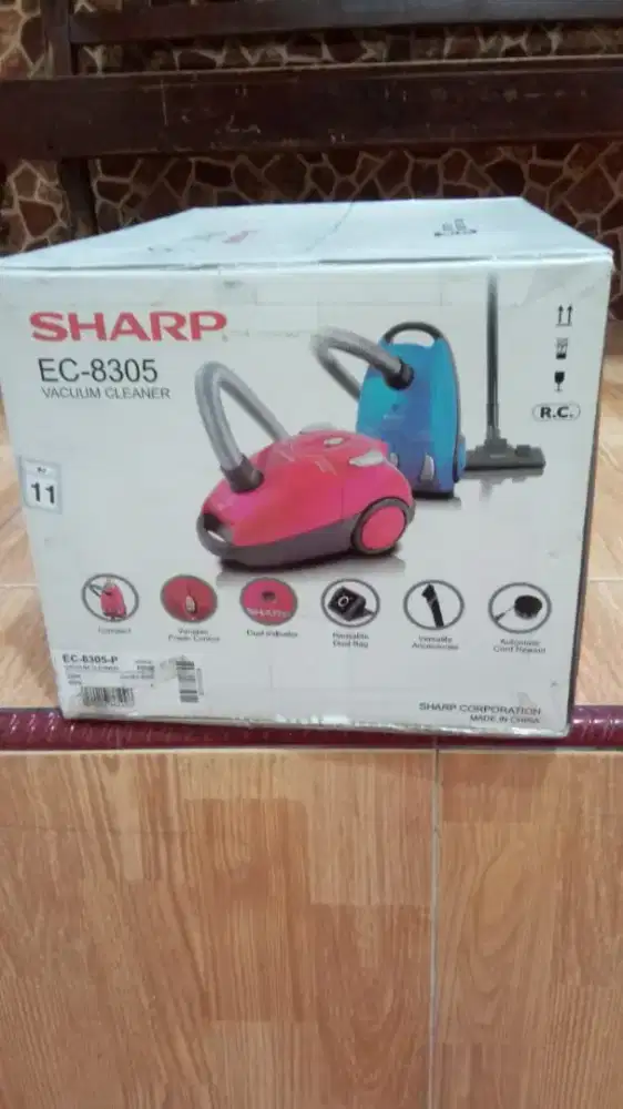 Vacuum Cleaner Sharp EC-8305 Pink