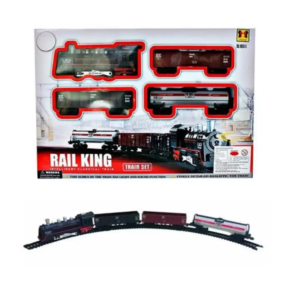Mainan Kereta: RAIL KING, Intelligence Classical Train No.19033-5