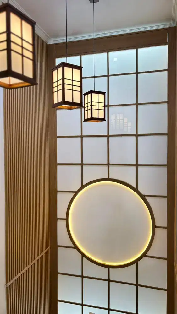 Backdrop model jepang custom sidoarjo surabaya