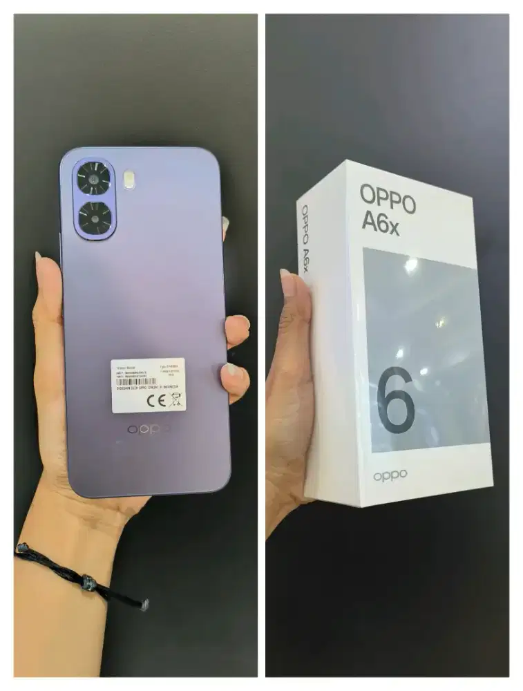 OPPO A6x 8/128 New Series satujutaan Bisa Antar Free Ongkir