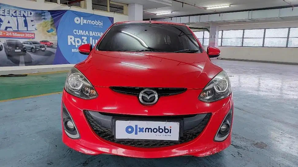 TDP 4,JT Mazda 2 1.5 RZ Bensin-AT Merah 2012