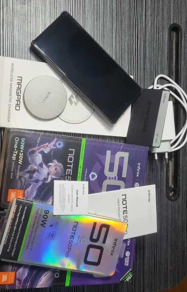 JUAL INFINIX NOTE 50 PRO KONDISI LENGKAP