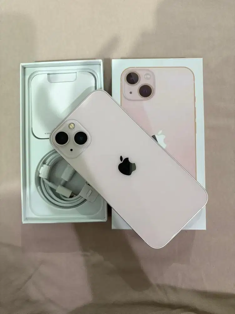Iphone 13 128GB Pink baru pakai 5 bulan MULUS