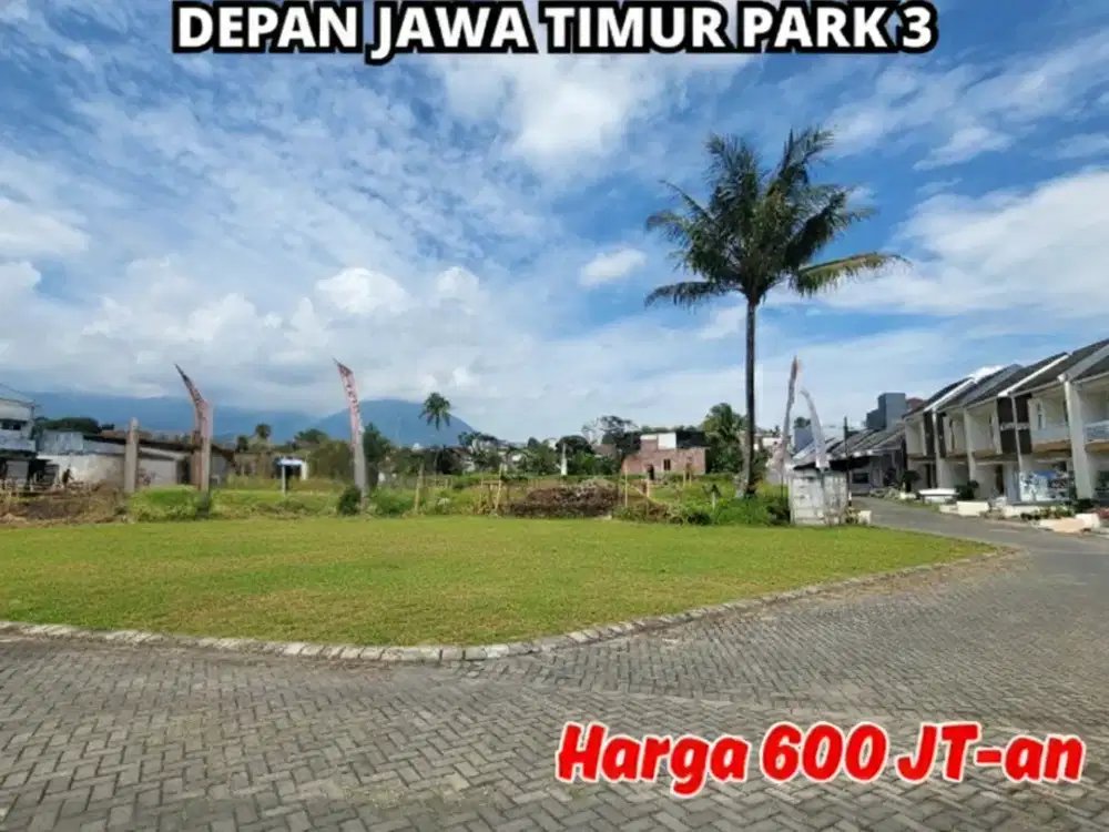 Tanah Kota Batu Dekat Jatim Park 3 Siap Bangun, SHM ON HAND