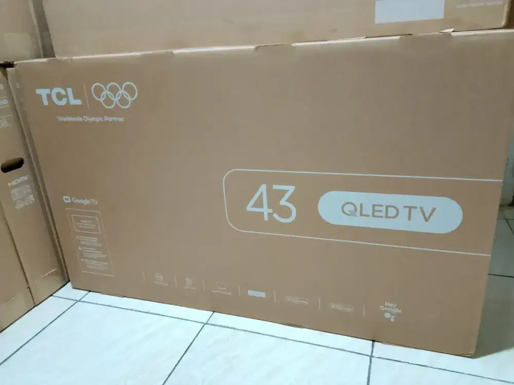 Tcl QLED google tv 43 inch 43T6C QLED 4K UHD