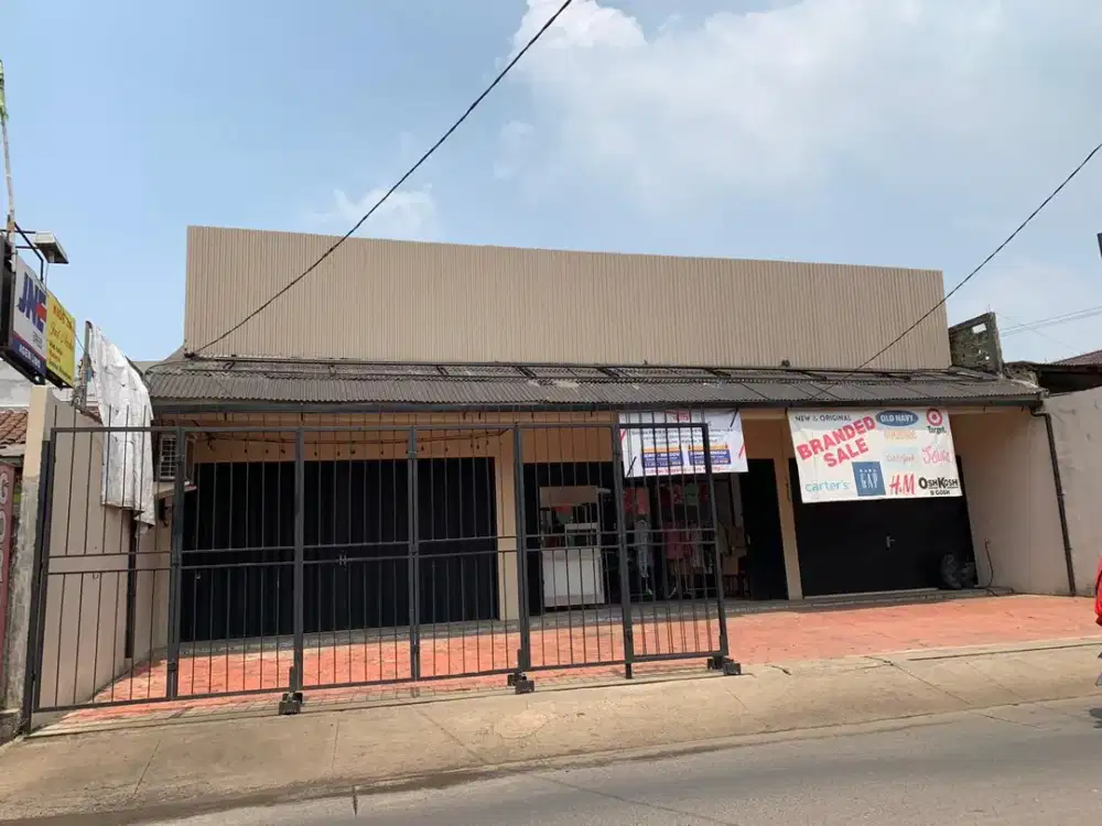 RUKO SEWA  STRATEGIS LIMO RAYA CINERE DEPOK