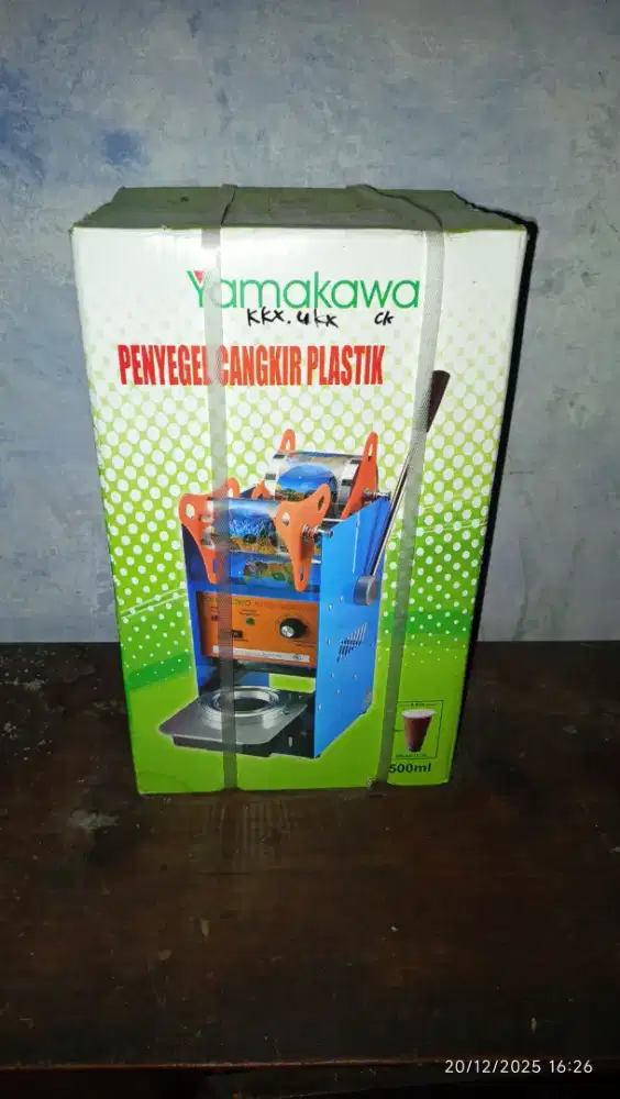 YAMAKAWA PENYEGEL CANGKIR PLASTIK