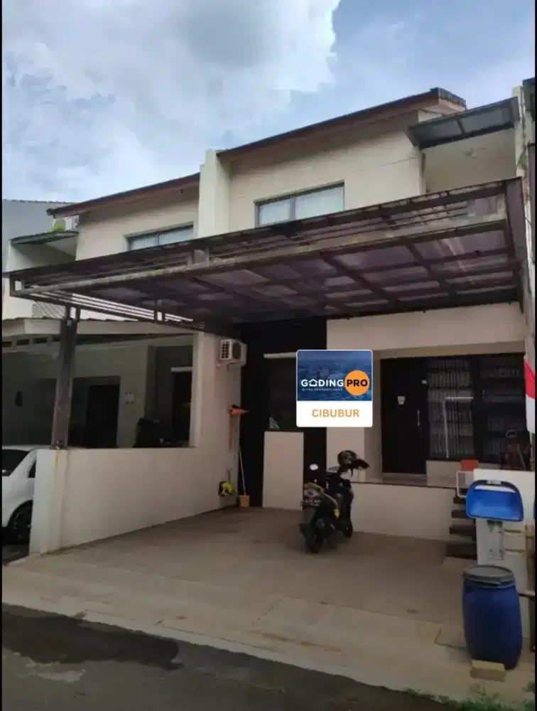 Di Jual Rumah dalam Cluster di Cibubur Residence