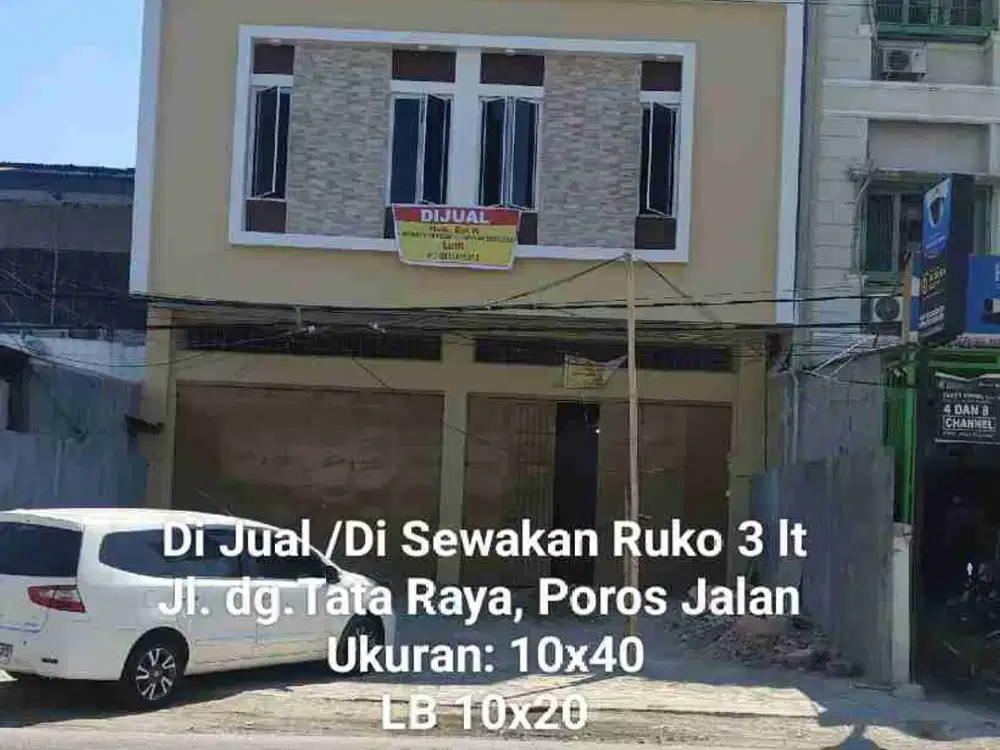 Di Sewakan Ruko 2 petak dempet, Poros jalan, Jl. daeng tata Raya