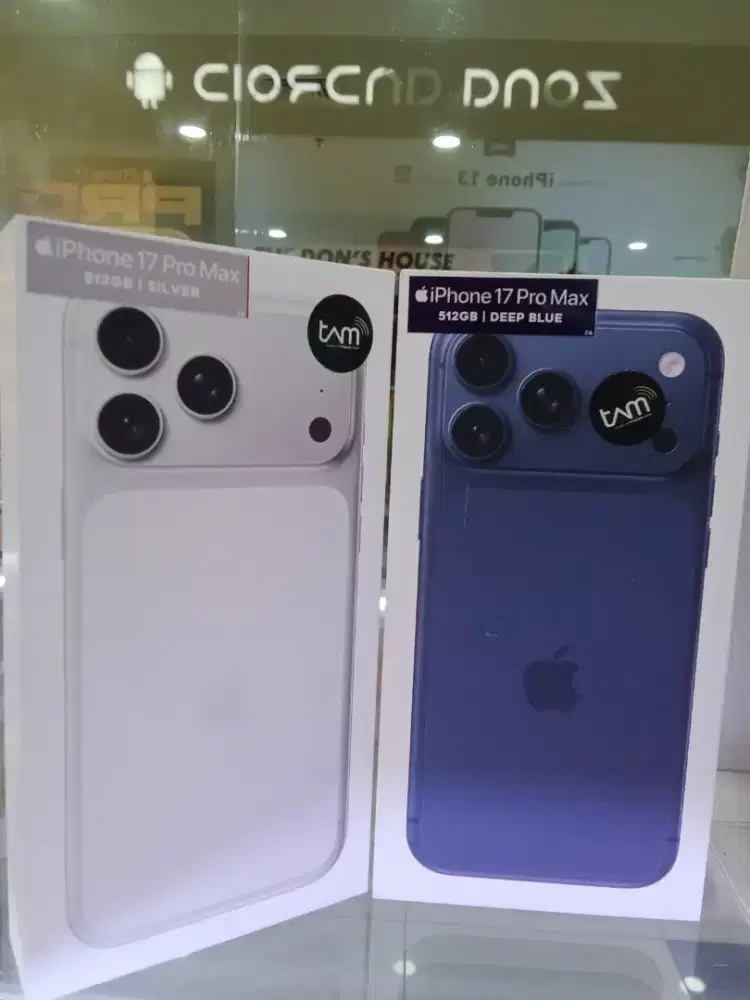 PROMO NEW iPhone 17 Pro Max 512GB Bergaransi Resmi TAM