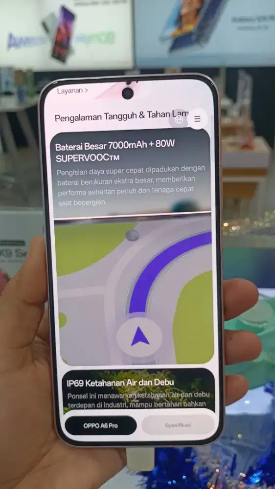 Oppo A6 pro cicilan pakai home credit bayar bulan depan