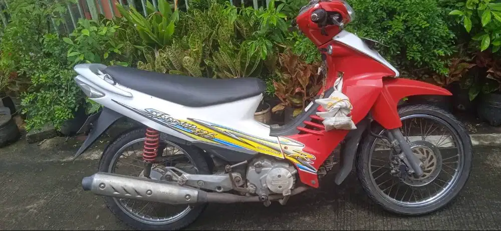 Suzuki Shogun 2004 – Mesin Masih Gurih, Siap Pakai
