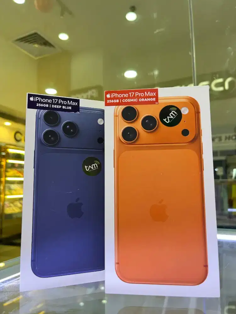 PROMO NEW IPHONE 17 Pro Max 256GB Bergaransi Resmi TAM