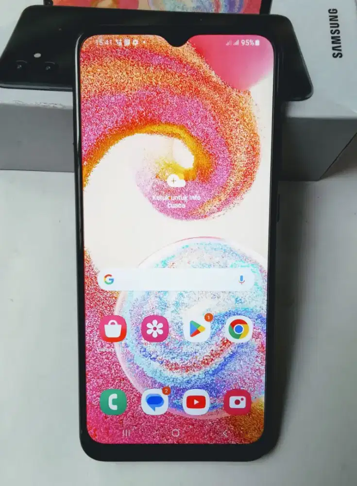 Samsung A04e Ram 3+4/32 Mulus Fullset