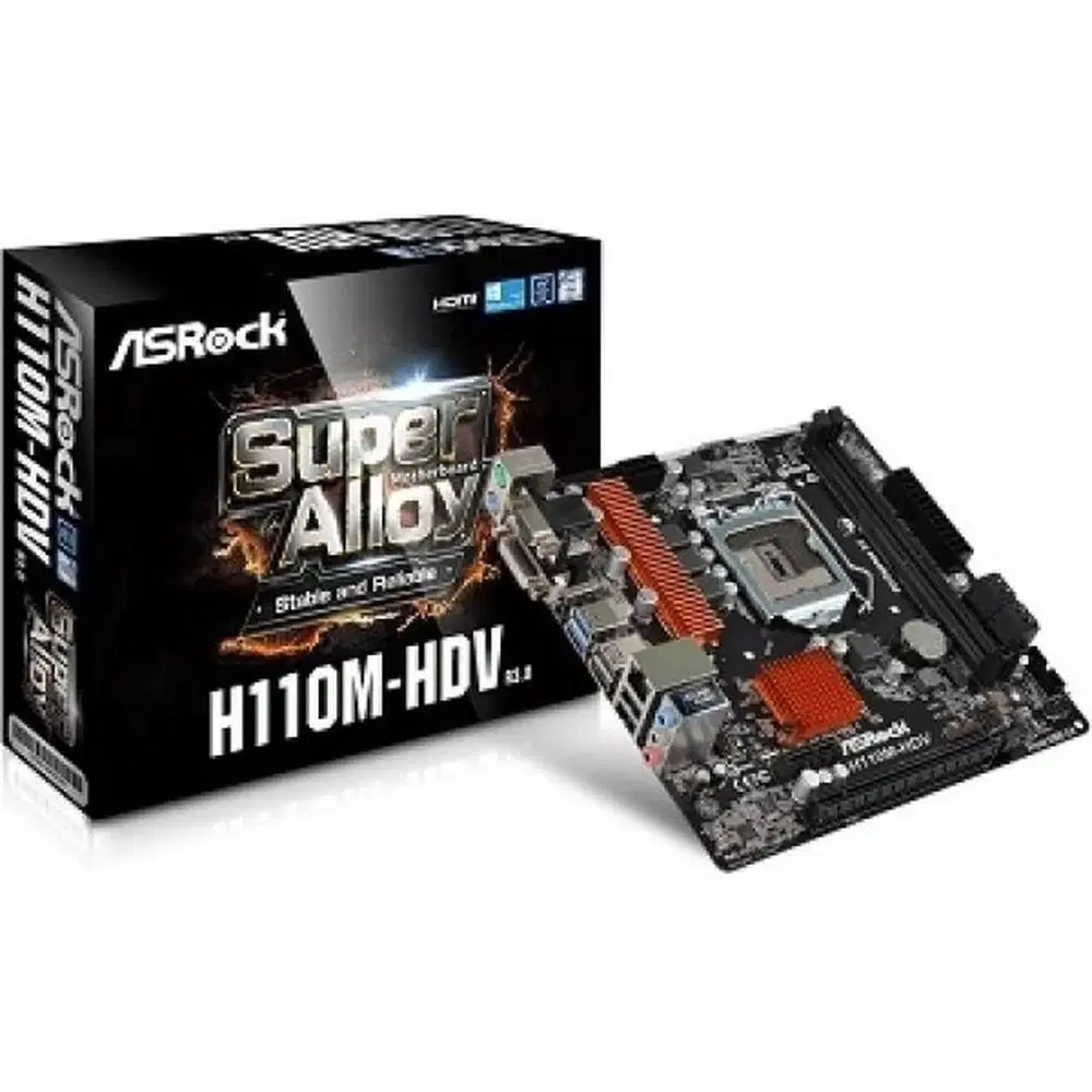 Motherboard Asrock H110M-HDV