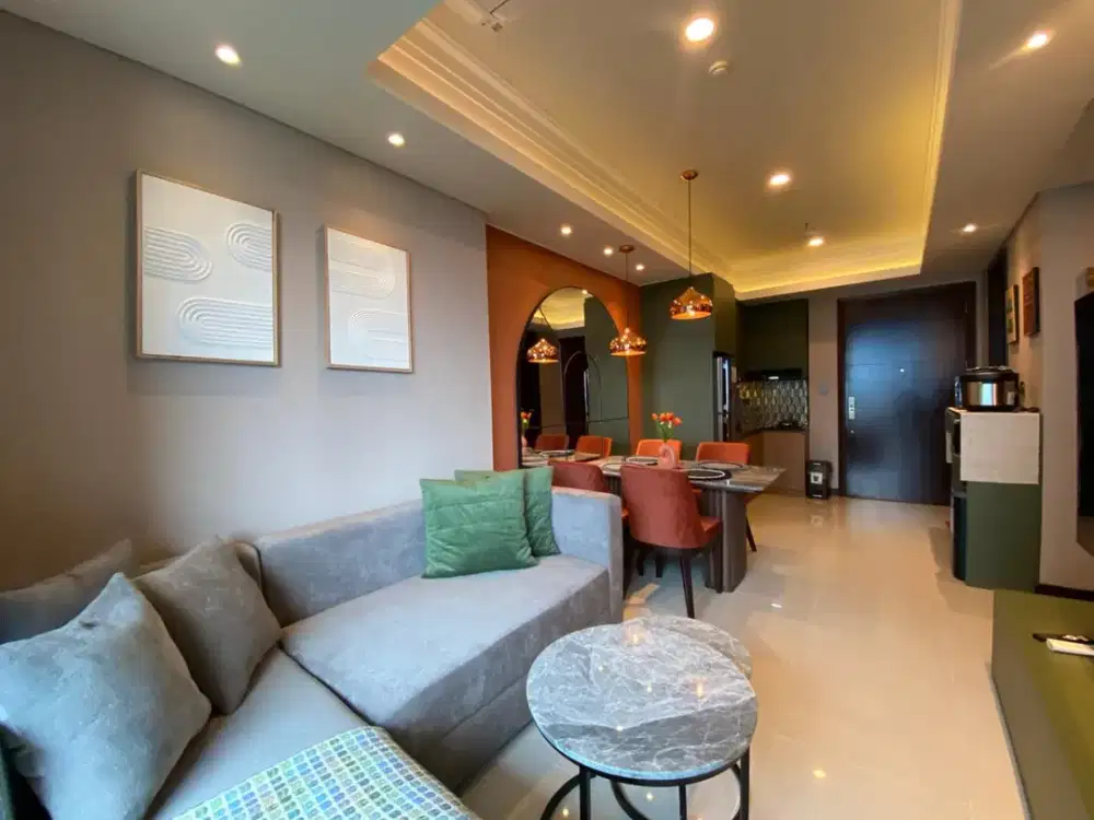 Disewakan Cepat Apartement Cassa Grande 2 Br Luas 76 M2 Tower Chianti Full Furnish Jaksel