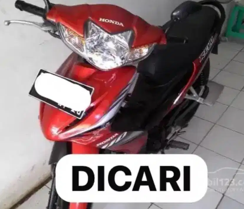 Di Cari Honda Revo Tahun 2009 Ke Atas Revo 2011