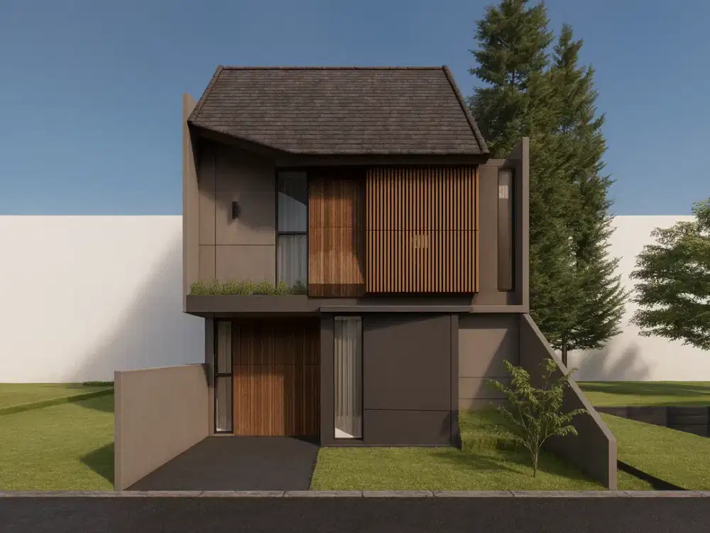 Rumah 2 Lantai godean Type 90 Mangku Jalan Aspal